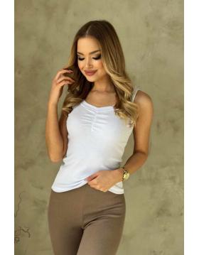 Dámsky top rebrovaný