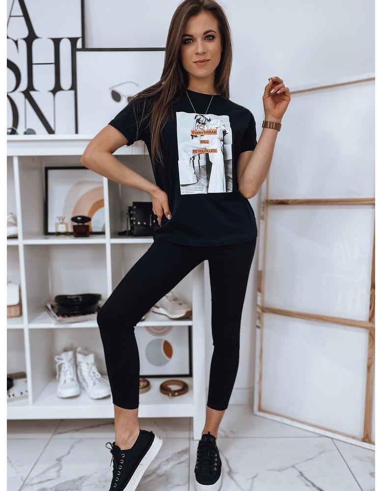 Dámske tričko EVERY DREAM čierne