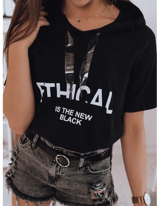 Dámske tričko ETHICAL čierne