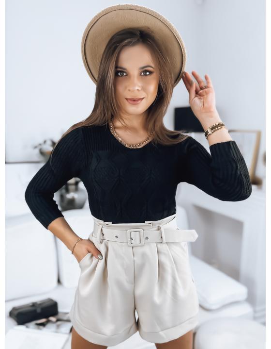 Dámsky sveter DAFFNE čierny