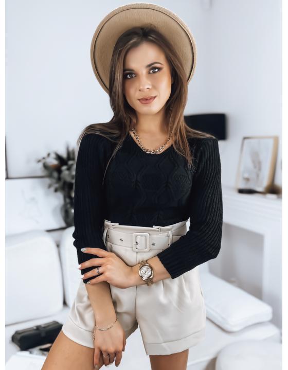 Dámsky sveter DAFFNE čierny