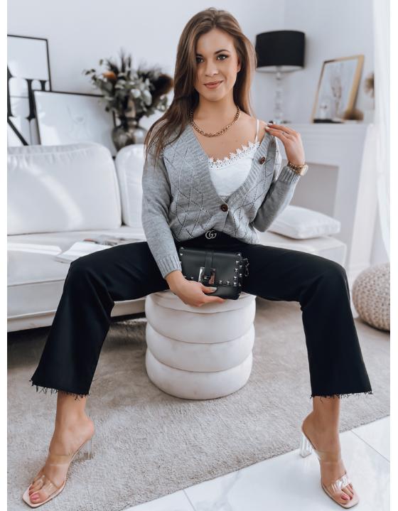 Dámsky sveter MAILA svetlošedý