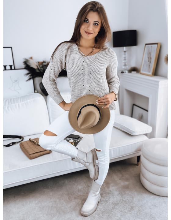 Dámsky sveter MIGOTKA béžový