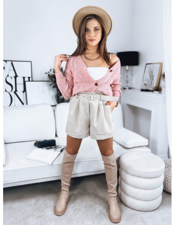 Dámsky sveter WIKI svetloružový