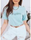Dámske tričko INSPIRE svetlomodré
