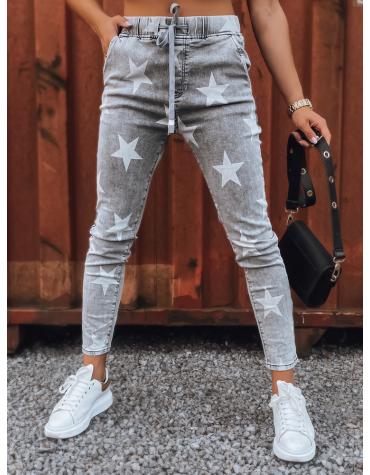 Dámske jeansy STAR šedé