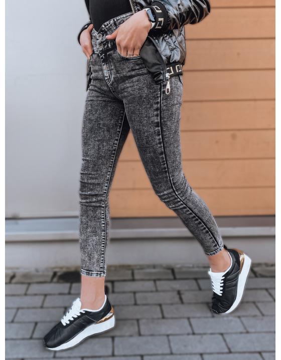 Dámske jeansy ELISA šedé