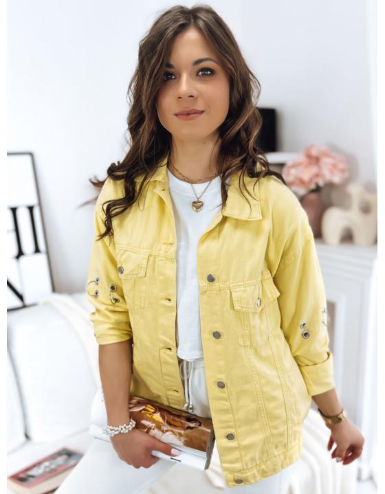 Dámska bunda RECCE žltá