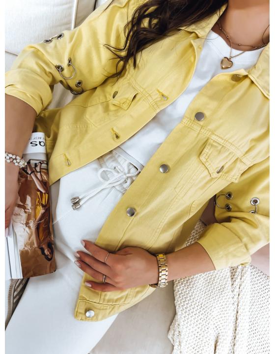 Dámska bunda RECCE žltá