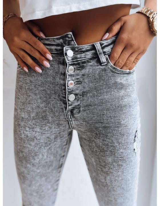 Dámske jeansy MIRELLA šedé