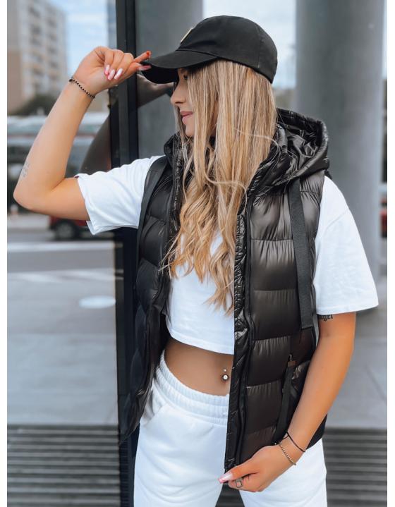 Dámska vesta WISE OWL čierna TY3781