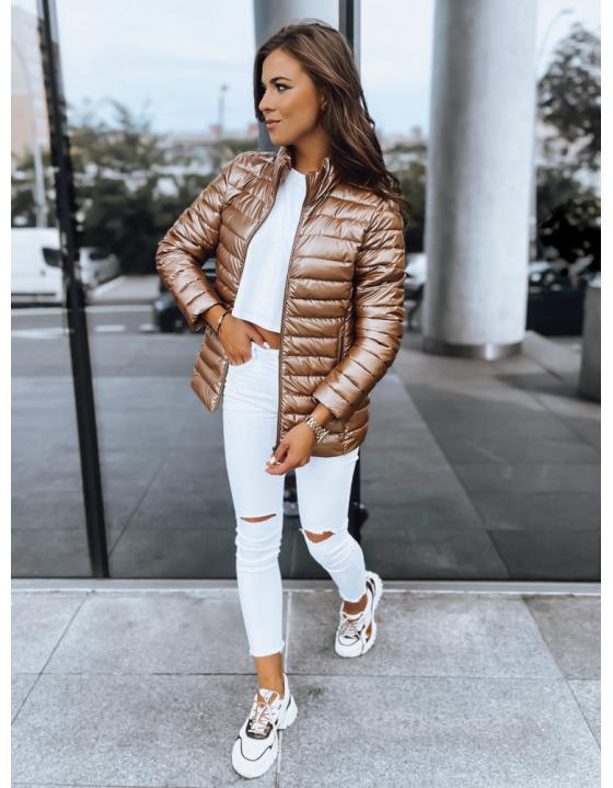 Dámska bunda BUSY BEE hnedá TY3791