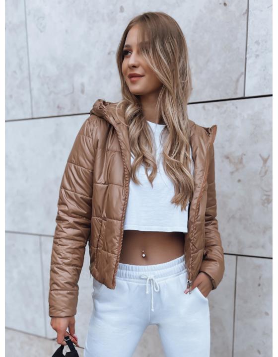 Dámska bunda SPORT HEVEN zlatá TY3708