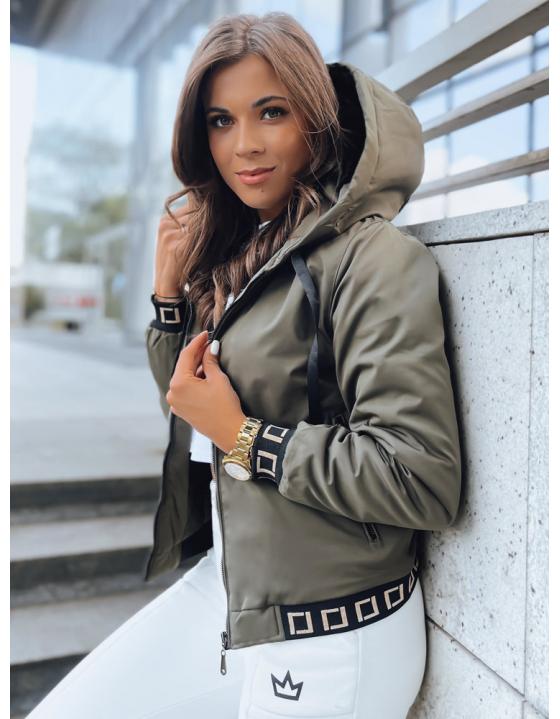 Dámska bunda SELENE zelená TY3750