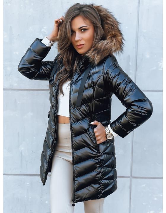 Dámska bunda CRYSTAL čierna TY3821