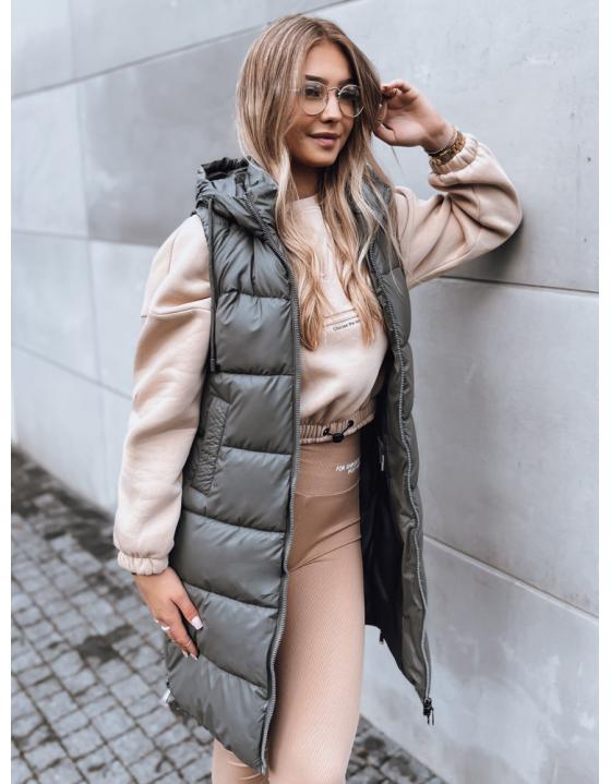 Dámska vesta FAR AWAY tmavošedá TY3832