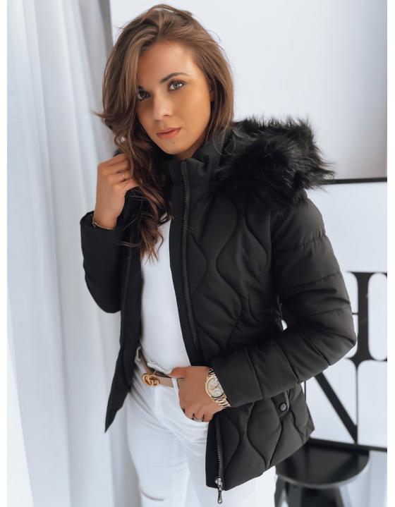 Dámska bunda PUFFER čierna TY3681