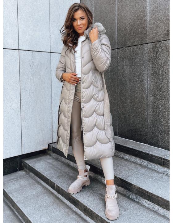 Dámska bunda SCARLET béžová TY3806