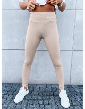 Dámske legíny SIMPLE LIFE hnedé UY1616