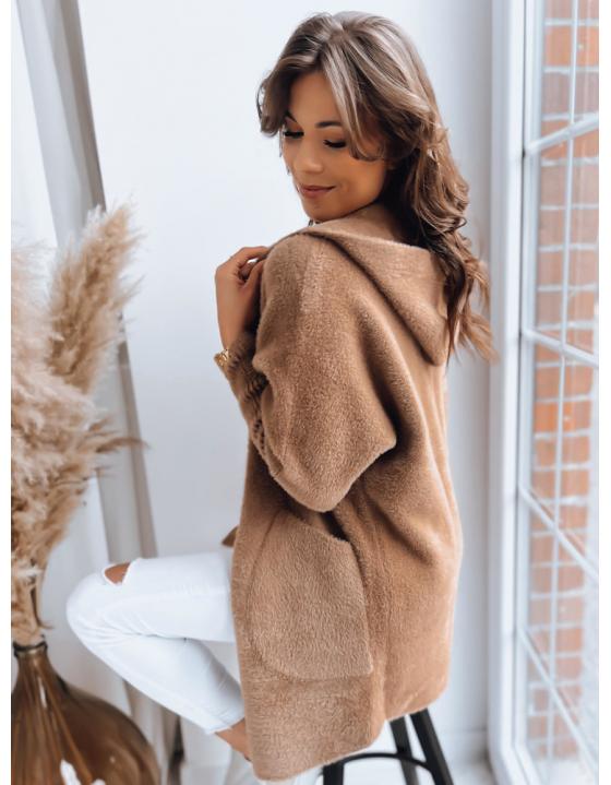 Dámsky kabát RITA svetlohnedý NY0597