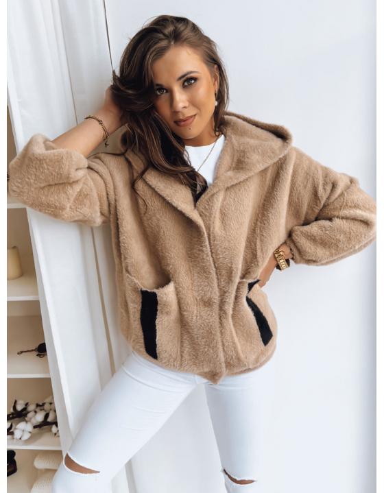 Dámska bunda NANCY svetlobéžová NY0626