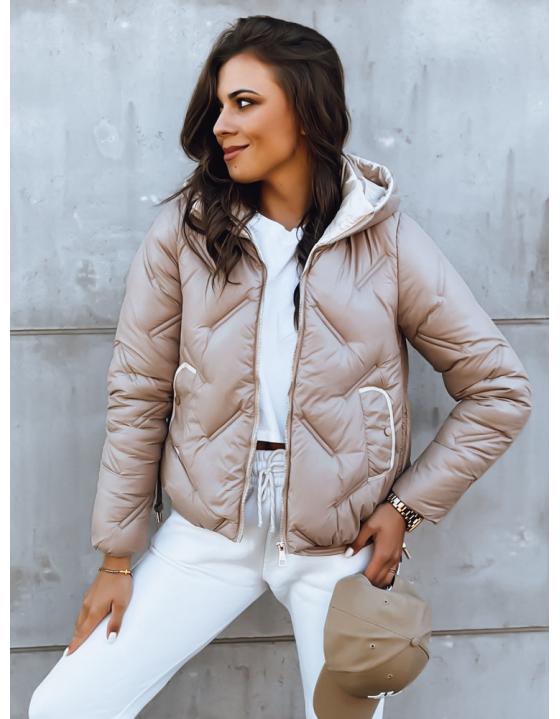 Dámska bunda LIDIL béžová TY3830