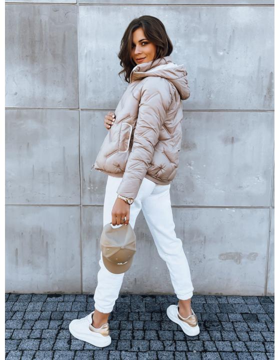 Dámska bunda LIDIL béžová TY3830