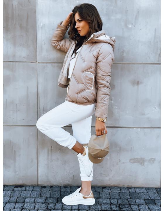 Dámska bunda LIDIL béžová TY3830