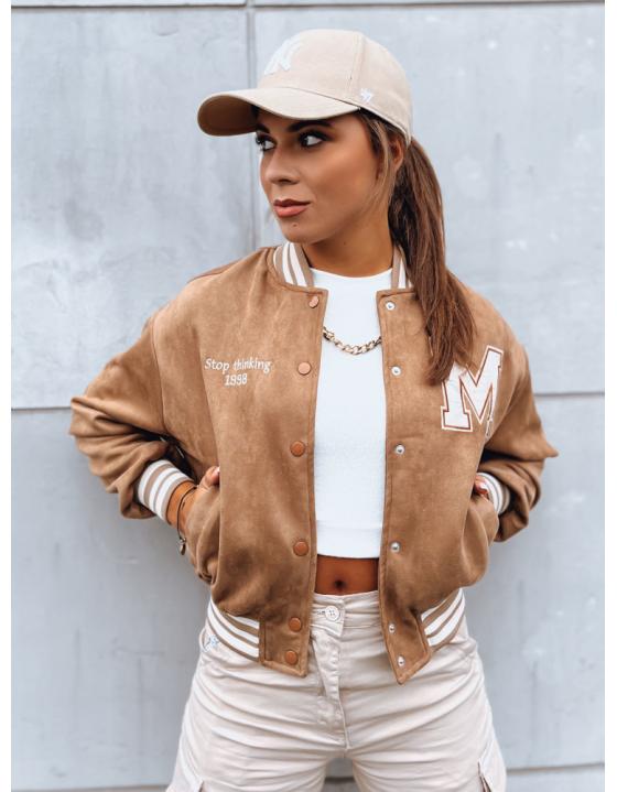 Dámska bunda HITGIRL hnedá TY3854