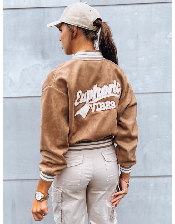 Dámska bunda HITGIRL hnedá TY3854