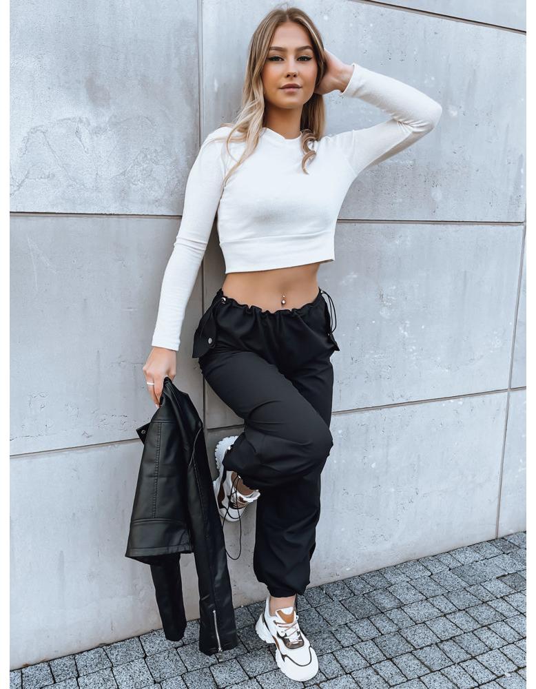 Dámske nohavice DENWER čierne UY1666