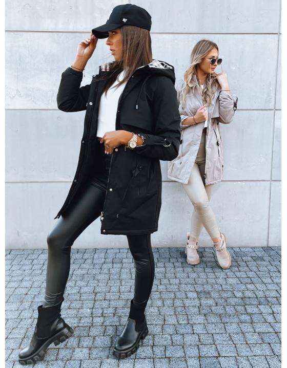 Dámska bunda STARK STYLE čierna TY3856