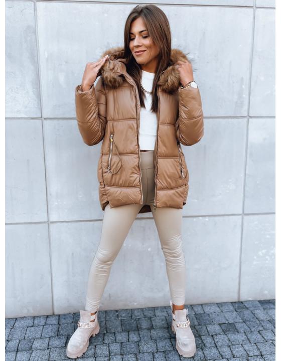 Dámska bunda AMBER DAWN hnedá TY3864