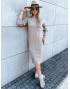 Dámske šaty SHIREEN hnedé EY2368