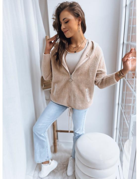 Dámska bunda NIVE svetlobéžová NY0606