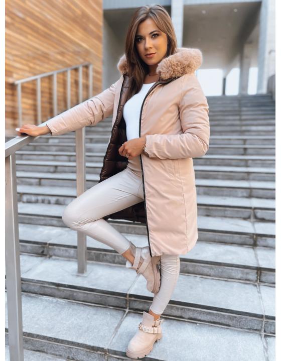 Dámska bunda SOPHIA SNUGGLE kávová TY3698