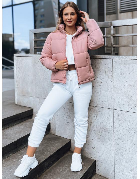 Dámska bunda LAROSE ružová TY3768