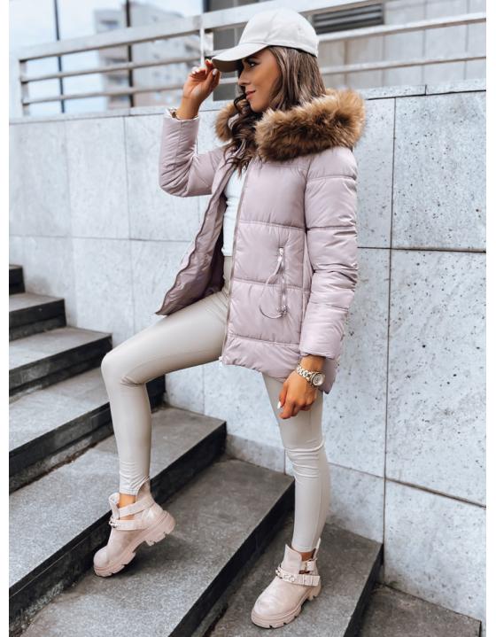 Dámska bunda AMBER DAWN béžová TY3809