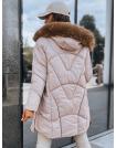 Dámska bunda SILVER FOX béžová TY3812