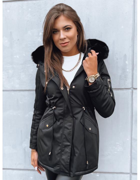 Dámska bunda GODDESS čierna TY3867