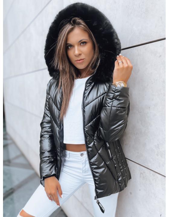 Dámska bunda HAZEL SOFT čierna TY3689