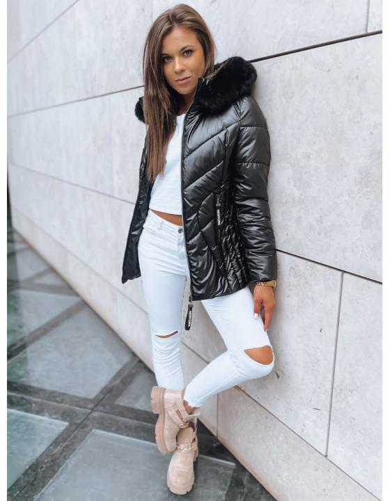 Dámska bunda HAZEL SOFT čierna TY3689