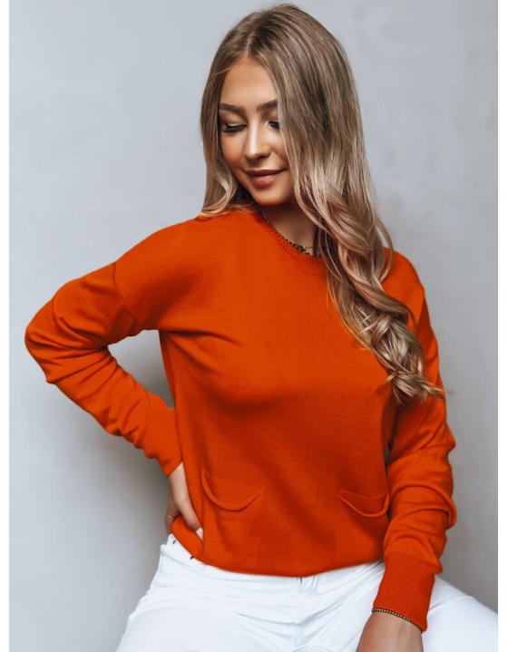 Dámsky sveter MOLLY pomarančový MY2156