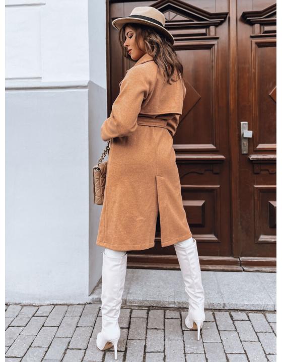 Dámsky kabát NANCY hnedý TY3885