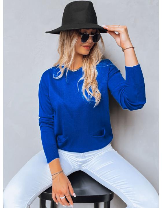 Dámsky sveter MOLLY modrý MY2151