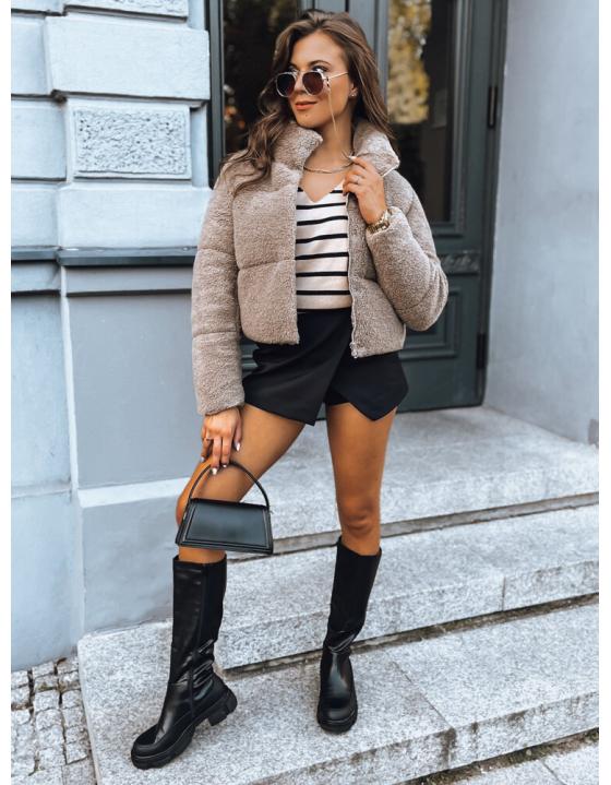 Dámska bunda CELESTIAL hnedá TY3906