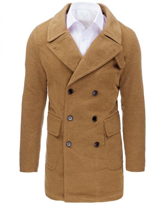 Pánsky kabát hnedý CX0362
