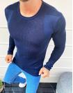 Pánsky sveter modrý WX1586