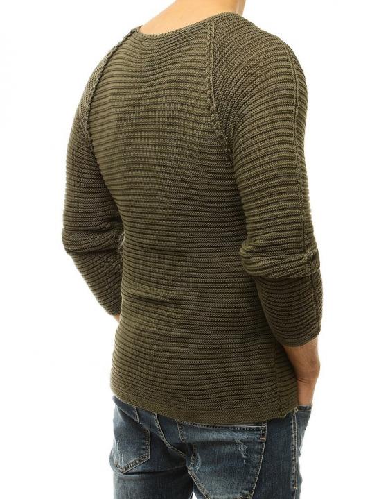 Pánsky sveter khaki WX1663