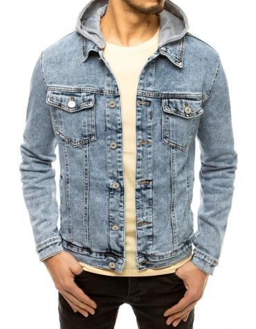 Pánska džínsová bunda modrá TX3615